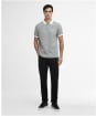 Men's Barbour International Cowley Oxford Polo Shirt - Forest River