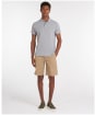 Men's Barbour Sports Polo 215G - Grey Marl