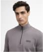 Men’s Barbour International Essential Half Zip Sweater - Aluminium