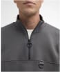 Men's Barbour Galloway Relaxed Halfzip Sweatshirt - Asphalt