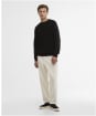 Men's Barbour International Kaspain Crew Sweatshirt - Black