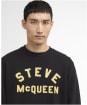Men's Barbour International Chainstitch Sweatshirt - Black