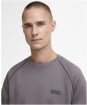 Men's Barbour International Markford Crew Sweatshirt - Aluminium
