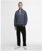 Men's Barbour International Markford Half Zip Sweatshirt - Storm Grey