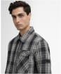 Men's Barbour International Seafield Overshirt - Black
