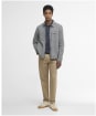 Men's Barbour Willowburn Gingham Overshirt - Navy