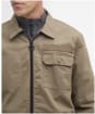 Men's Barbour Crail Wax Ripstop Overshirt - Concrete