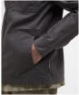 Men's Barbour Crail Wax Ripstop Overshirt - Asphalt