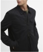 Men's Barbour International Warren Overshirt - Black