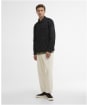 Men's Barbour International Warren Overshirt - Black