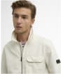 Men's Barbour International Warren Overshirt - Whisper White