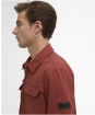 Men's Barbour International Tucson Overshirt - Burnt Henna