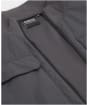 Men's Barbour International Ethan Funnel Neck Quilted Sweat - Charcoal