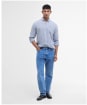 Men's Barbour Linton Tailored Shirt - Navy