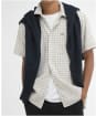 Men's Barbour Nelson Gingham Summer Fit Shirt - Stone