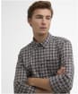 Men's Barbour International Peregrine Check Shirt - Woodrose