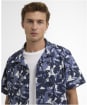 Men's Barbour International Chappel Printed Shirt - Navy