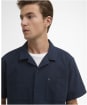 Men's Barbour International Wayback Waffle Shirt - Navy