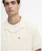 Men's Barbour International Wayback Waffle Shirt - Whisper White