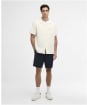 Men's Barbour International Wayback Waffle Shirt - Whisper White