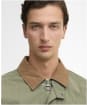 Men's Barbour Ashby Showerproof Jacket - Dusty Olive