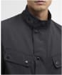 Men's Barbour International Modern Showerproof Duke Jacket - Black