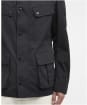 Men's Barbour International Modern Showerproof Duke Jacket - Black