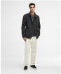 Men's Barbour International Modern Showerproof Duke Jacket - Black