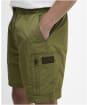 Men's Barbour International Inline Shorts - Cable Olive