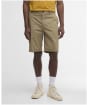 Men's Barbour Smart Chino Shorts - Grey Olive