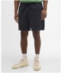 Men's Barbour Washed Oxford Relaxed Shorts - Navy