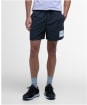 Men's Barbour International Block Print Swim Short - Black