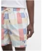 Men's Barbour Patch Swim Shorts - Red
