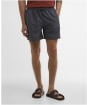 Men's Barbour International Large Logo Swim Shorts - Storm Grey