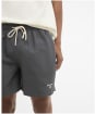 Men's Barbour Water Reactive Leaf Print Swim Short - Asphalt