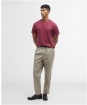 Men's Barbour Essential Sports T-Shirt - Ruby