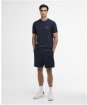 Men's Barbour International Langston Jacquard T-Shirt - Navy