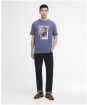 Men's Barbour International Arnes Photographic T-Shirt - Oceana