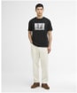 Men's Barbour International Hellen Photographic T-Shirt - Black
