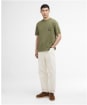 Men's Barbour International Staithes Graphic T-Shirt - Olvine