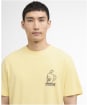 Men's Barbour International Staithes Graphic T-Shirt - Dusky Citron