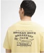 Men's Barbour International Staithes Graphic T-Shirt - Dusky Citron