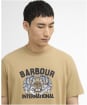 Men's Barbour International Talisman Graphic T-Shirt - Trench