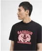 Men's Barbour International Talisman Graphic T-Shirt - Black