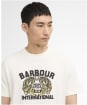 Men's Barbour International Talisman Graphic T-Shirt - Whisper White
