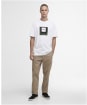 Men's Barbour International Captive Graphic T-Shirt - White