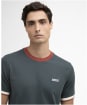 Men's Barbour International Howall T-Shirt - Forest River