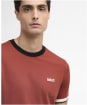Men's Barbour International Howall T-Shirt - Burnt Henna