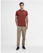 Men's Barbour International Howall T-Shirt - Burnt Henna