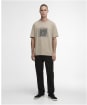 Men's Barbour International Bridge Graphic T-Shirt - Concrete